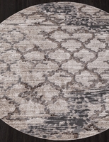 Ковер Armina 03806 grey/brown круг