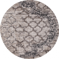 Ковер Armina 03806 grey/brown круг