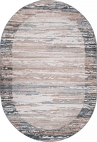 Ковер Naturel Merinos D983 beige-blue овал