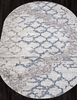 Ковер Armina 03854 blue/blue овал