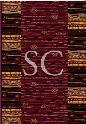 Ковровая дорожка Optimal Arne dark red