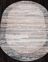 Ковер Naturel Merinos D983 beige-blue овал