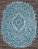 Ковер Hunkar 7931 blue овал