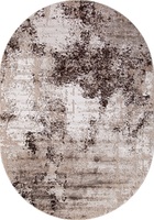 Ковер Armina 04047 dark brown овал - картинка 1