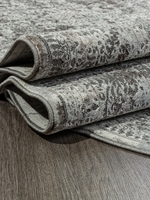 Ковер Graff F239 grey-beige овал